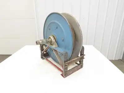 Hannay Reels 716-19-20C SR Retractable Industrial Air Hose Reel 1/2" X 38'