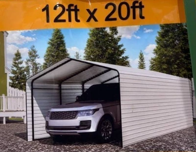 SDLANCH High End Carport 12 x 20 (SDLC1220)