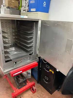 Used Seco Select Used Seco Select VCI Heated Warming Holding 6 Pan Proofing Cabinet 120V Hot Food Warming, Holding, & Transport Cabinets Illinois US | Falcon Restaurant Supply #1375851
