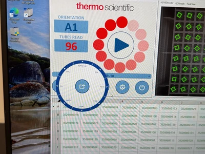 Used Thermo Scientific 312850 , AB1860 Barcode Scanners Missouri US | BioLabTek #1295744