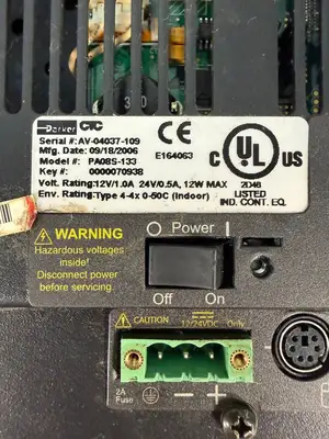 Ctc Parker - PA08S-133 Automation 12V/1.0A 24V/0.5A 12W (5.6.5)