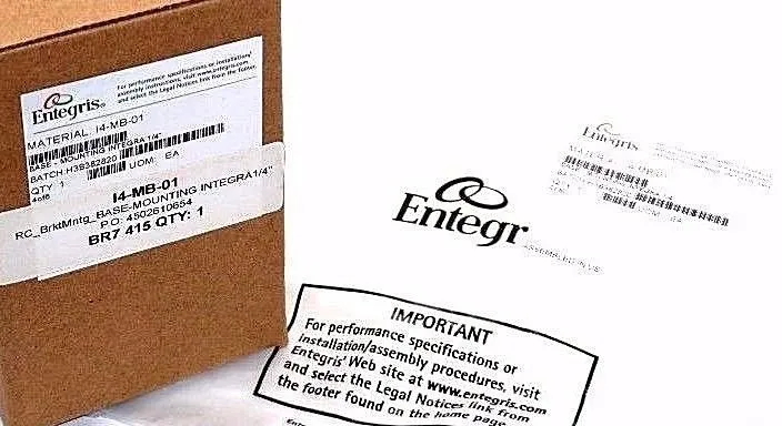 NEW ENTEGRIS I4-MB-01 MOUNTING BASE 1/4" I4MB01