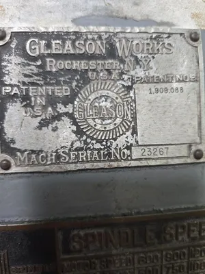 GLEASON 13 GEAR TESTERS | Piselli Enterprises (7)