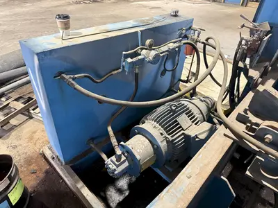 200 TON X 15' JAVELINA TRAVELING HEAD ROLLING FRAME HYDRAULIC STRAIGHTENING PRESS: YOBRO #25136
