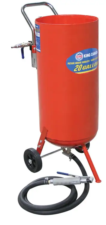 New | in-Stock KING CANADA KSB-20 Shot Blast Cleaning (Peening / Airless) British Columbia CA | Lenmark #237671