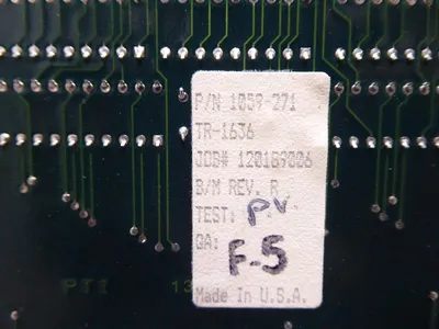 Rochester Instrument Systems Macrodyne TR1636 Control Board Rev. H Used