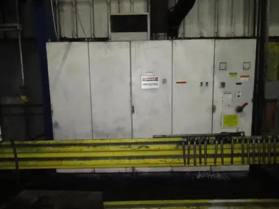 400 TON SACK & KIESSELBACH STRAIGHT SIDE HYDRAULIC PRESS: STOCK #12328