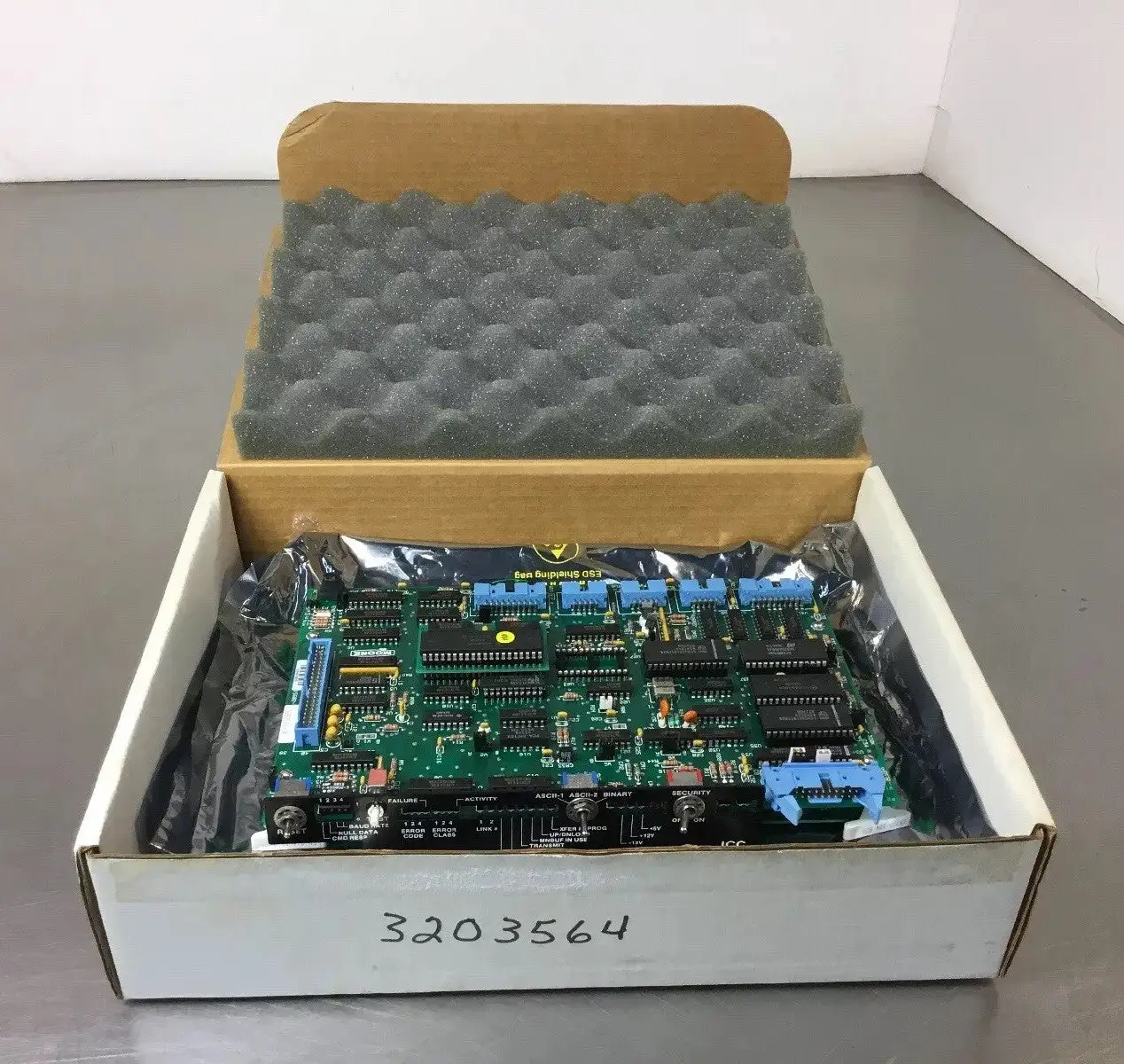 SIEMENS MOORE PRODUCTS 15737–124 BCG ICC Computer Board. 3B