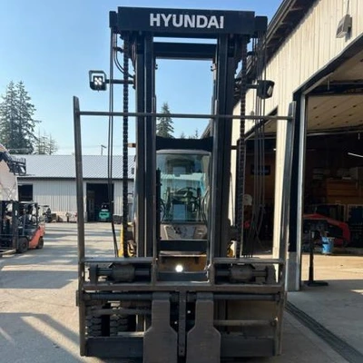 Used 2019 HYUNDAI 110D-9 Internal Combustion Forklifts: Pneumatic Tire British Columbia CA | Leavitt Machinery #1494074