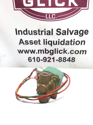 ASCO Red Hat 8210G93 Solenoid Valve NPT 3/8″ in 10.1 Watts