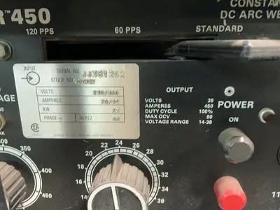 Used MILLER PULSTAR 450 Mig Welders Ohio US | HGR 24 #1289766