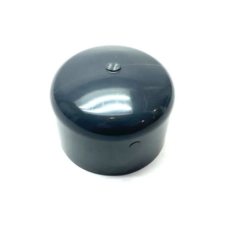 New | in-Stock Spears Round PVC Cap Socket Plug 3" SCH80 Gray Plumbing Equipment Michigan US | Maverick Industrial Sales #1462926