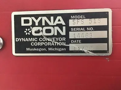 USED DYNAMIC CONVEYOR SFS 518