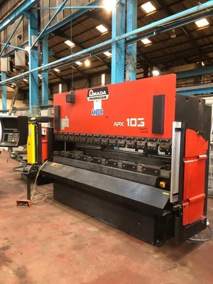USED 1995 AMADA, MADE IN FRANCE PROMCAM APX 103