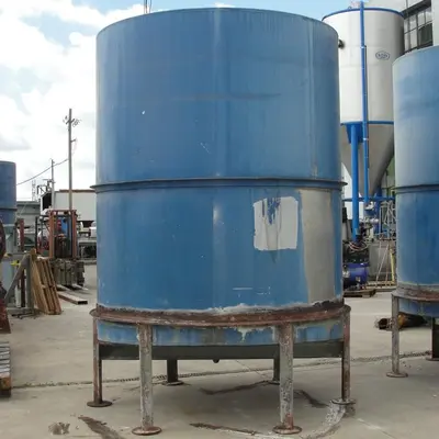 SPC6757  Tank 1821 gallon vertical tank, Inconel, slope