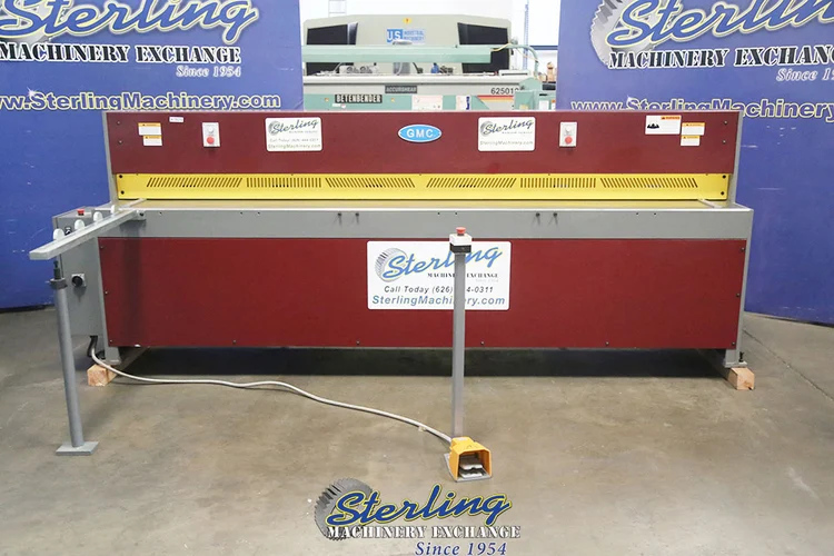 Used GMC EPS-1014M Power Squaring Shears (Gauge) California US | Sterling Machinery Exchange #1466070