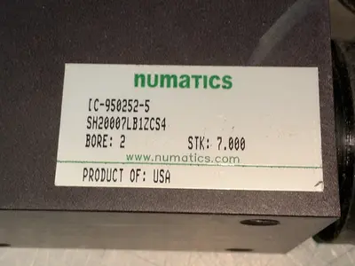 Used NUMATICS SH20007LB1ZCS4 Pumps Ohio US | HGR 24 #1506871