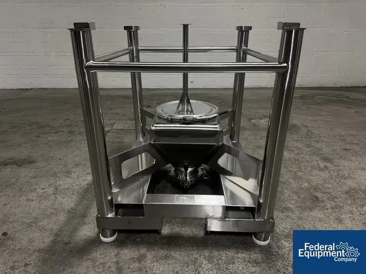 Used N/A 100 Liter G2 Material Handling Stainless Steel Tote Bins Ohio US | Federal Equipment Company #322338