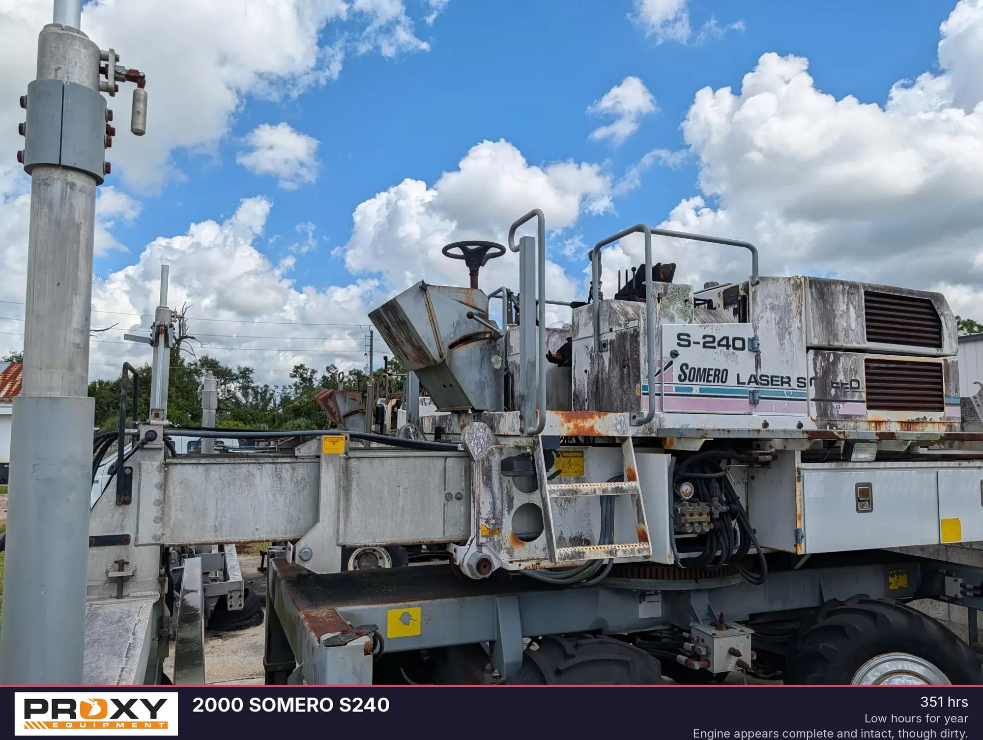 Used 2000 SOMERO S240 Asphalt Pavers Florida US | Proxy Equipment #1378474