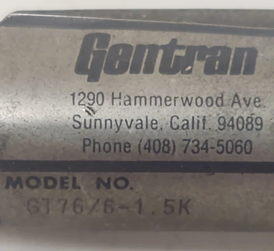 USED Gentran GT76/6-1.5K