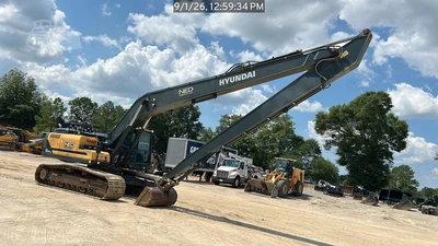 Used 2023 HYUNDAI HX300A LR Crawler Excavators South Carolina US | National Equipment Dealers #1422409