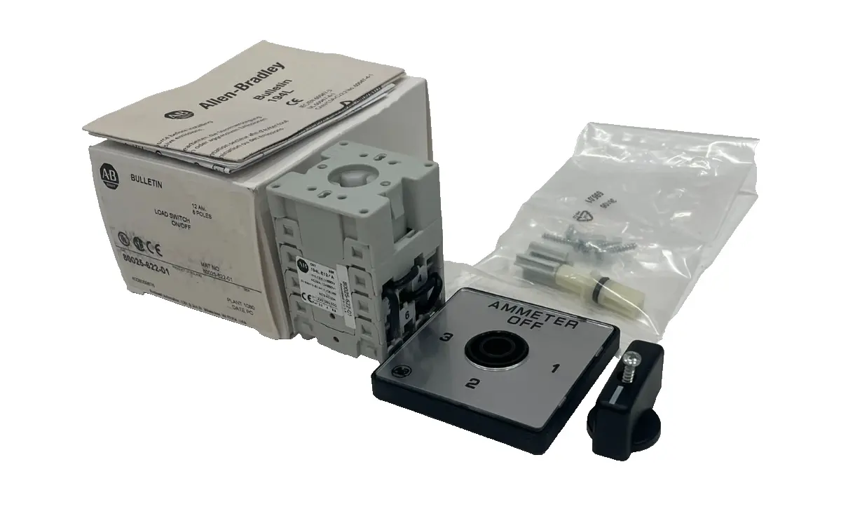 ALLEN BRADLEY 194L-E12 LOAD SWITCH 80025-622-01 194LE12 NEW, SURPLUS