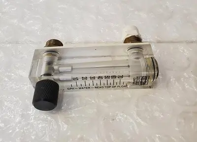 KING INSTRUMENT COMPANY 10-70 GPH FLOWMETER