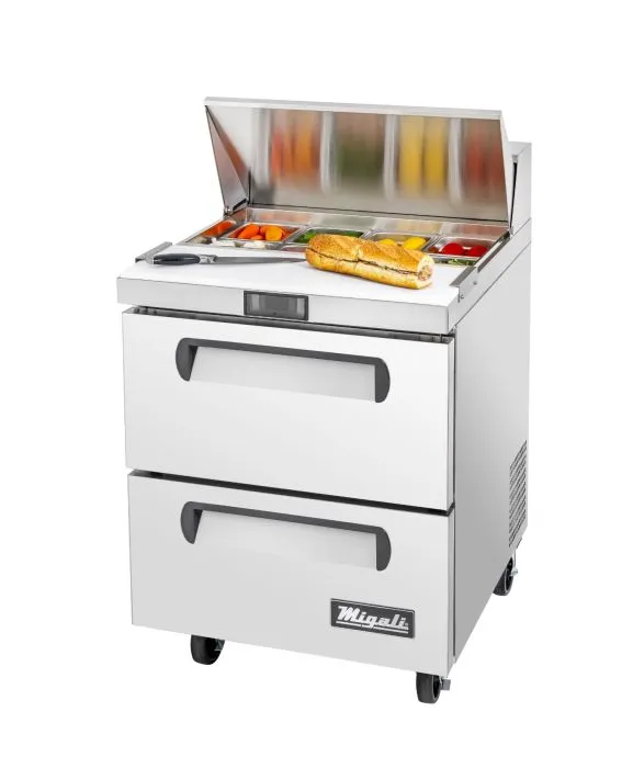 Used MIGALI _UNKNOWN_ Worktop Refrigerators Pennsylvania US | MS Restaurant and Equipment Sales #1058891