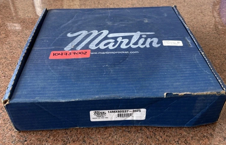 New | in-Stock MARTIN SPROCKET & GEAR INC 14MX60S37-3525 Motors (misc) Indiana US | J&J Industrial Supply #541781