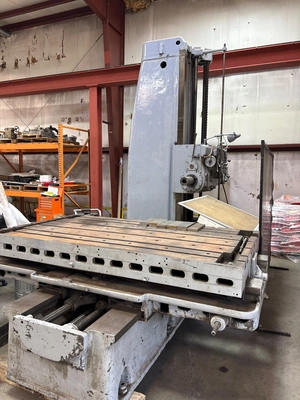 GIDDINGS & LEWIS 350 Horizontal Table Type Boring Mills | Elevation Machine (1)