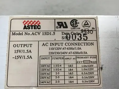 USED ASTEC AMERICA ACV15D1.5