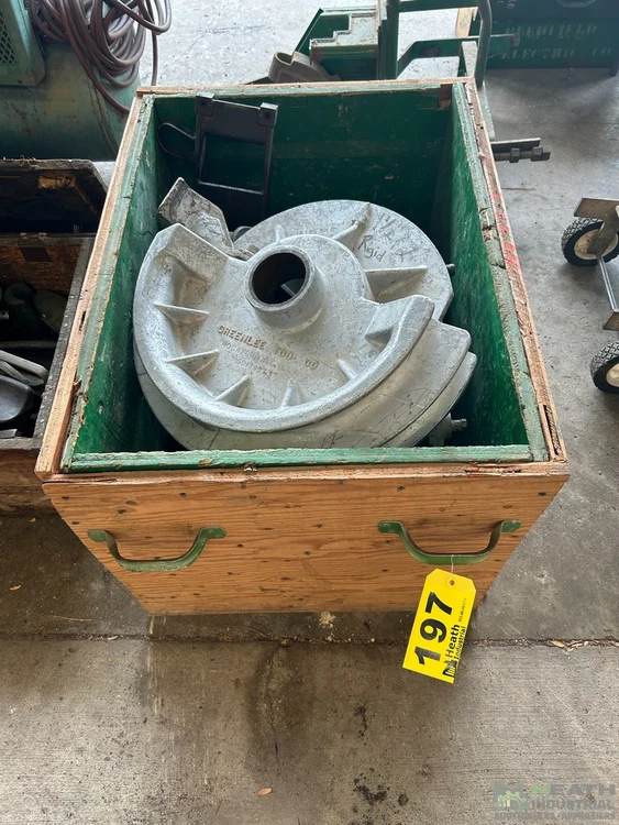 Used _UNKNOWN_ (4) GREENLEE BENDER SHOES 1/2" - 2" Pipe, Tube & Bar Benders Parts Illinois US | Heath Industrial Auction Services #1379740