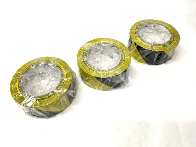 New | in-Stock ULINE INDUSTRIAL VINYL SAFETY TAPE YELLOW/BLACK 2" X 36 YDS LOT OF 3 Safety Products (Other) | Maverick Industrial Sales #1121395