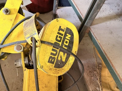 Used BUDGIT 2 TON HOIST Hoists (All Types) Michigan US | Miedema Asset Management Group #1304330