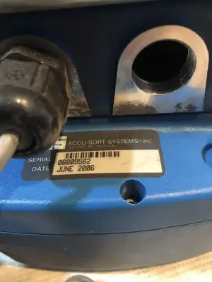 Accu-sort AXIOM Conveyor Laser Barcode Scanning System