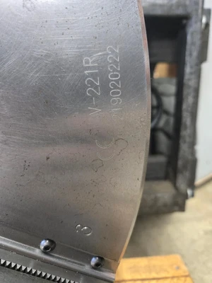 Auto Strong 21" 3 Jaw Wedge Type Non Through Hole Power Chuck V-221R (STK)