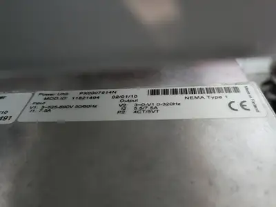 5 hp, 600 Volts, 3-Phase VFD SVX004A1-5A4N1 Bucket for Freedom 2100 MCC Frame