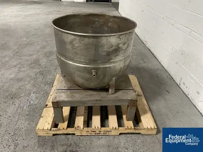 USED Groen 60 Gal Groen Kettle, S/S, 125#