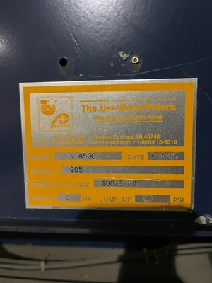USED Uni-Wash/Polaris V-4500