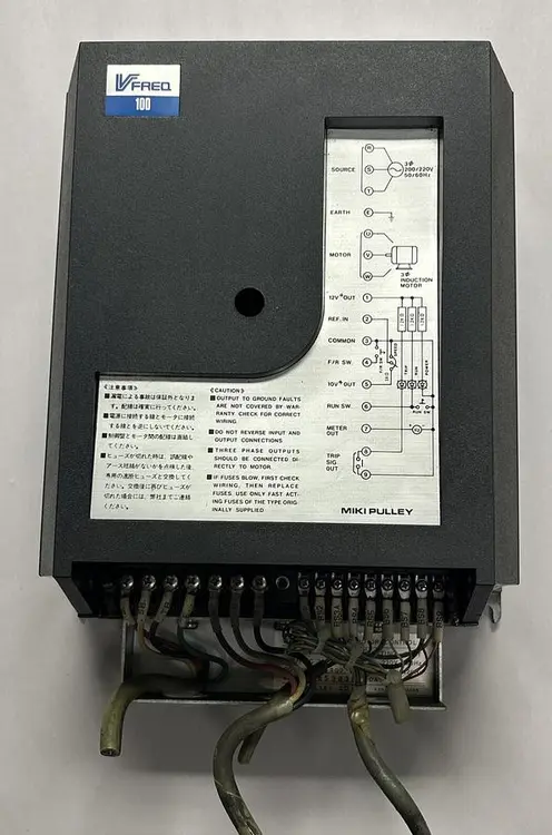 Used MIKI PULLEY VFD103FTND01 Motors (misc) | Surplus Asset Holdings #1205410