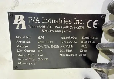 PA 5" X .138" SERVO FEEDER Servo Feeders | Timco, Inc. (4)