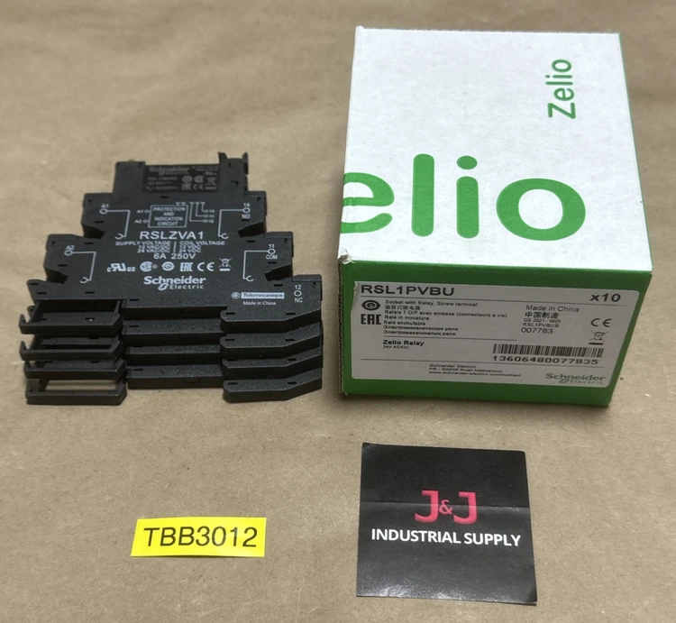 New | in-Stock Schneider RSL1PVBU PLC Processors Indiana US | J&J Industrial Supply #515463
