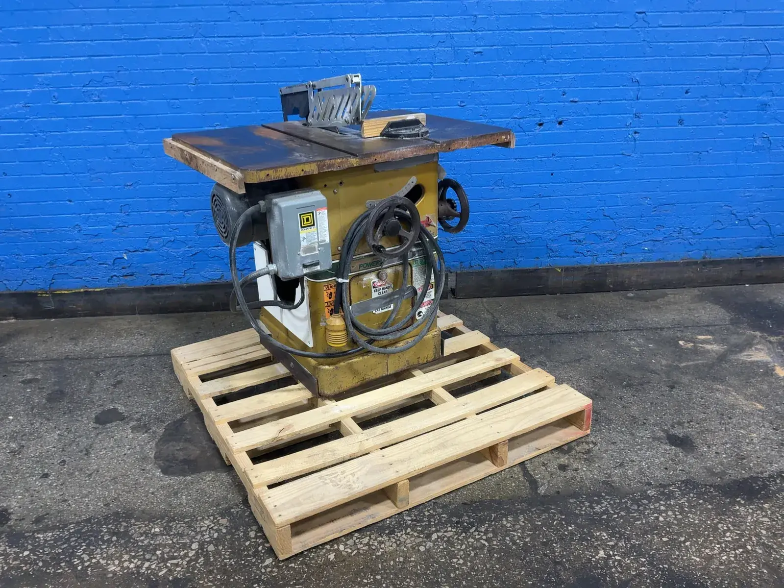 Used POWERMATIC HOUDAILLE 66 Woodworking Table Saws Ohio US | HGR 24 #1056358