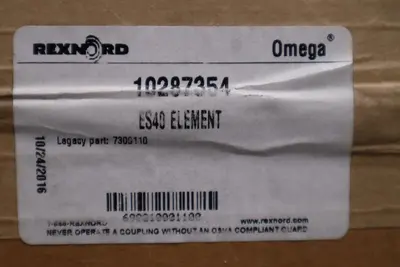 REXNORD Omega 10287354 ES40 Elastomeric Shaft Coupling Element - STOCK GF16