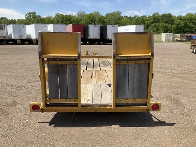 1993 Assembled 15’ Tandem Axle Equipment Trailer