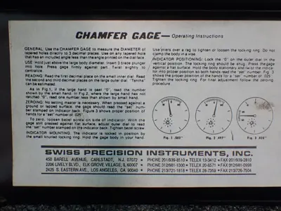 Used SWISS PRECISION INSTRUMENTS 469 Indicators Ohio US | HGR 24 #1187283