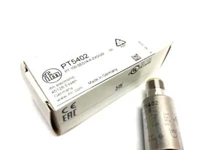 USED IFM PRESSURE TRANSMITTER 1/4" 1450PSI