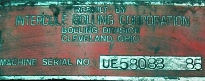 11D Bolling Mixer, Item # 1468