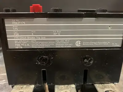 USED SIEMENS FD63T125