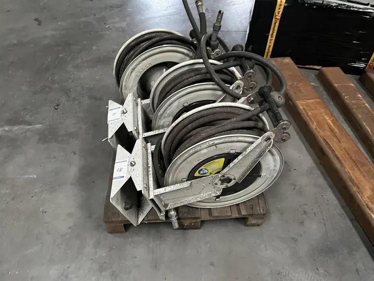 Used RAASM AIR HOSE REEL - S290 SERIES - AUTOMATIC WIND Plasma Cutters | Apt International N.V #373260